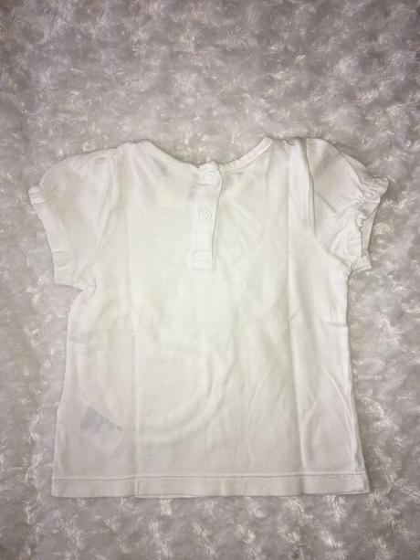 Bílé tričko h&m, h&m,68