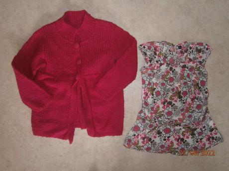 Šaty/tunika + svetr, vel. 104, 104