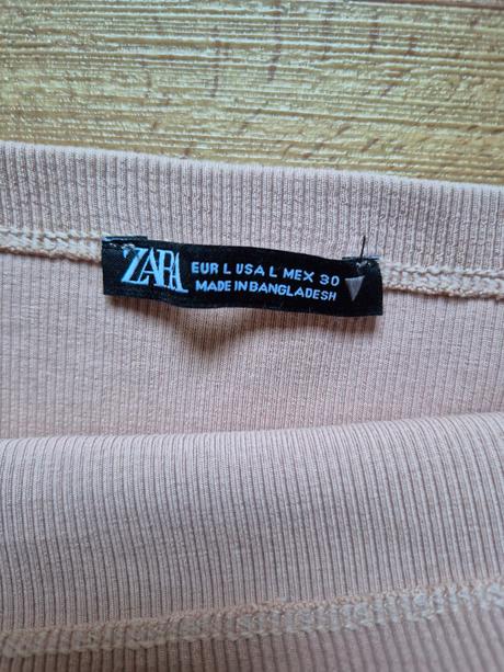 Žebrované šaty zara,vel.xs/s, zara,xs