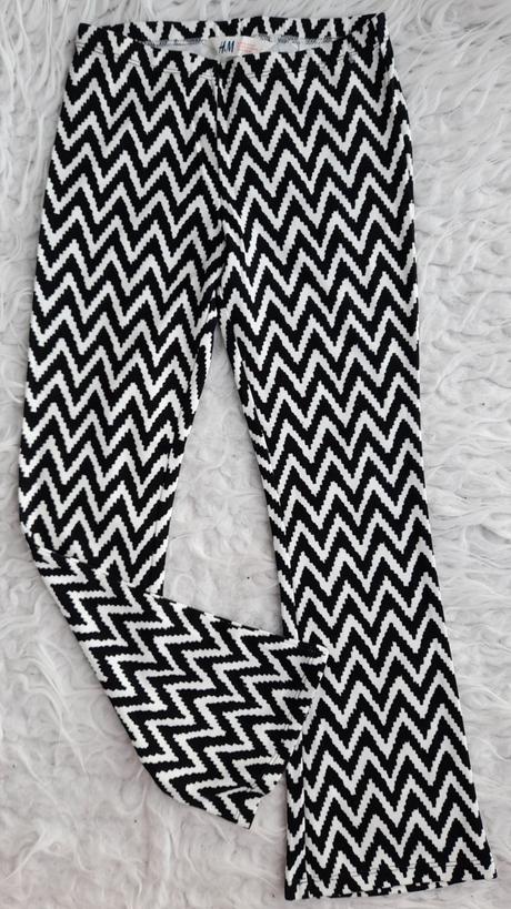 Kalhoty do zvonu 9-10 let, h&m,140
