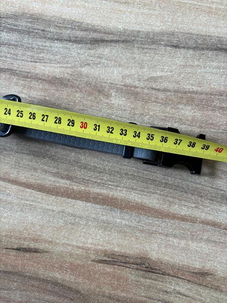 Obojek šedý biothane, 