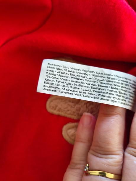 Mikina vánoční sob 104-110, 104