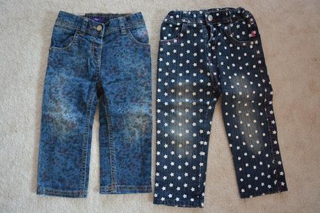Kytičkované a hvězdičkové džíny, mexx,80