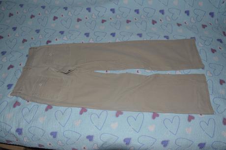 164 170 elastické plátěné kalhoty, 164