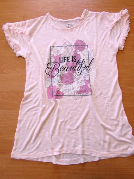 Dívčí růžové triko vel 152, pepco,152