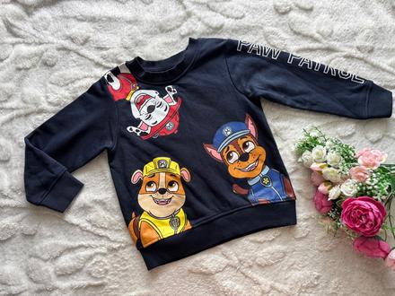 K9/ mikina paw patrol - v.3/4 roky, h&m,104