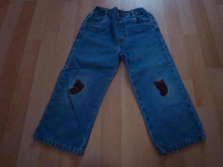 Džíny na donošení - modré, vel. 98/104, george,98