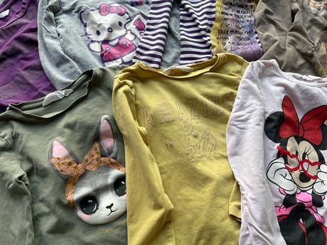 9x tričko h&m velikost 110/116, h&m,110