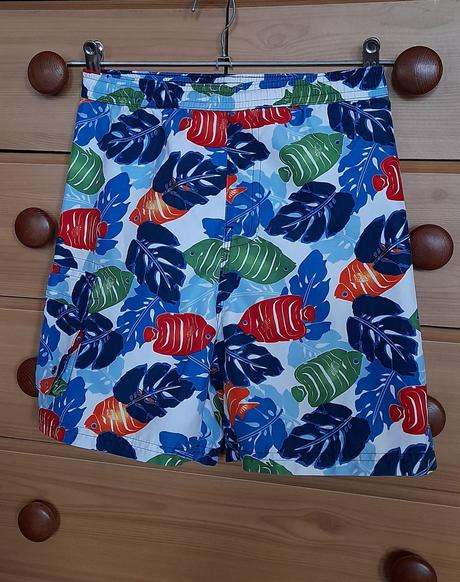 Chlapecké plavecké kraťasy s rybkami, 122