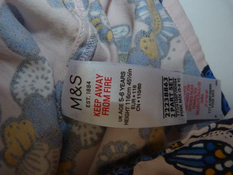 Ms šatičky vel. 116, marks & spencer,116