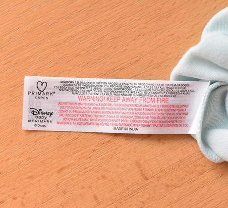 Set vel. newborn, primark,56