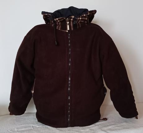 Oboustranná bunda - mikina, 122