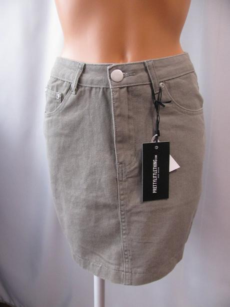 Dámská,džínová sukně-prettylittlething, 36