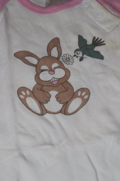 Dívčí body králíček vel. 74 - 80, okay,74