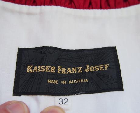 Dirndl, kroj franz kaisef josef vel.32, xs