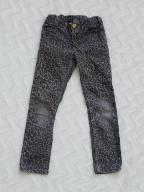 Leo kalhoty - na ustrizeni - kratasy -capri delka, h&m,110