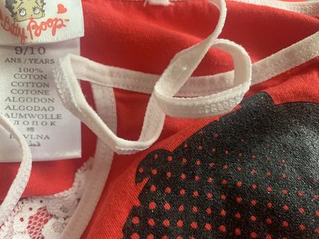 Tričko & tílko betty boop vel. 128/134, betty mode,128