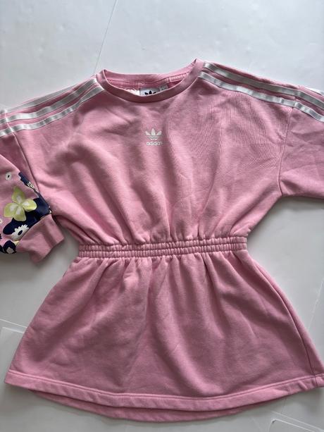 Ob/ mikinová tunika  - v.6/7 let, adidas,122