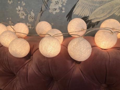 Světelné řetězy 2x girlandy koule bílá 2m elektric, 