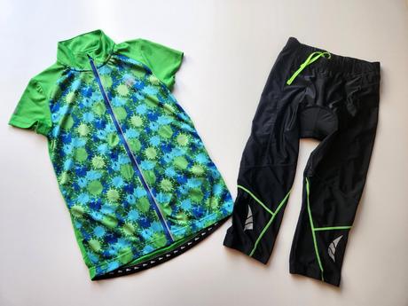 Cyklistický dres oblečení na kolo vel. 152-158-164, crivit,158