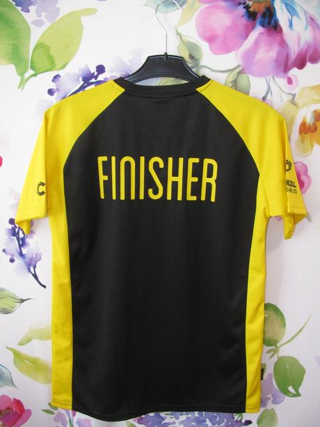 Funkční žluto černé cyklo triko, m