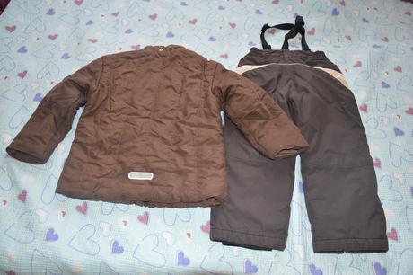 116 122 zimní bunda oteplené kalhoty oteplováky, 116