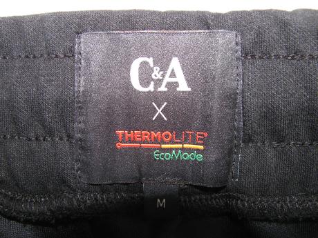 Černé teplákové kalhoty / thermolite/unisex, c&a,m