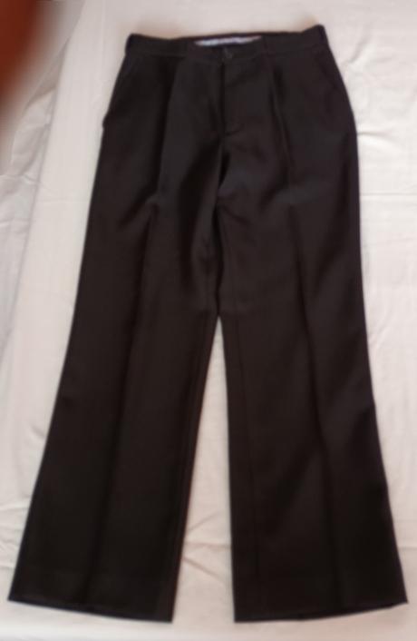 Chlapecké společenské kalhoty černé, 40