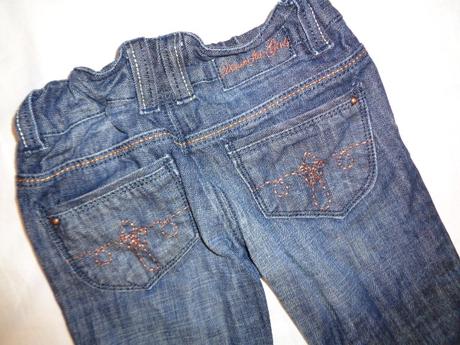 Exkluzivní riflové delší kraťasy 4-5 let, zara,110