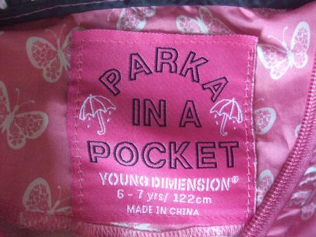 Nepromokavá bunda/parka, young dimension,122