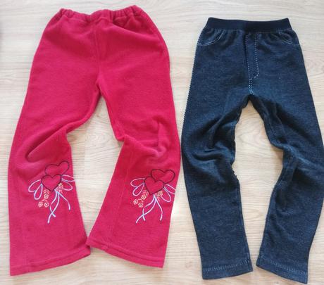 Kalhoty - legíny vel.116-128, 116