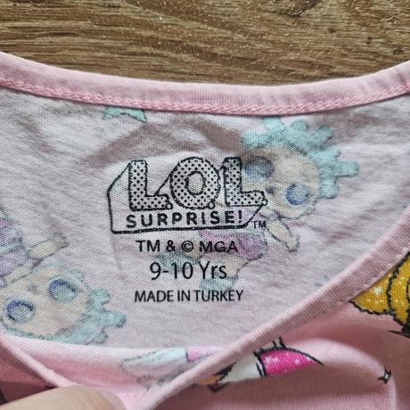 Dívčí letní šaty l.o.l. surprise vel. 134/140, 140