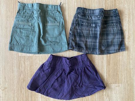 Dívčí sukně - 4 ks, c&a,122