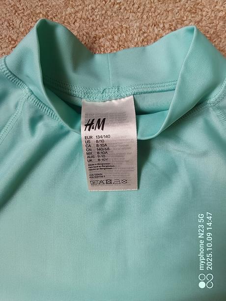 Tričko zn."h&m" vel."134-140", h&m,134