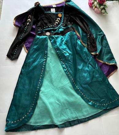 An16/ kostym delux anna frozen ii - v.7/8 let, 