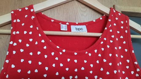 Šaty se srdíčky, bonprix,xs