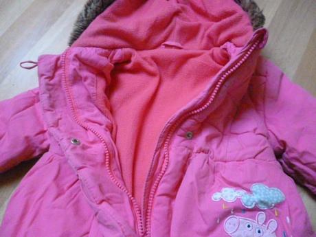 Zimní bunda peppa pig vel.1-1,5, 86