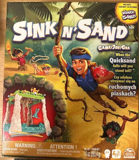 Sink and sand,