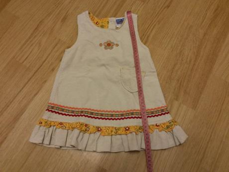 Manšestrové šaty, topolino,86