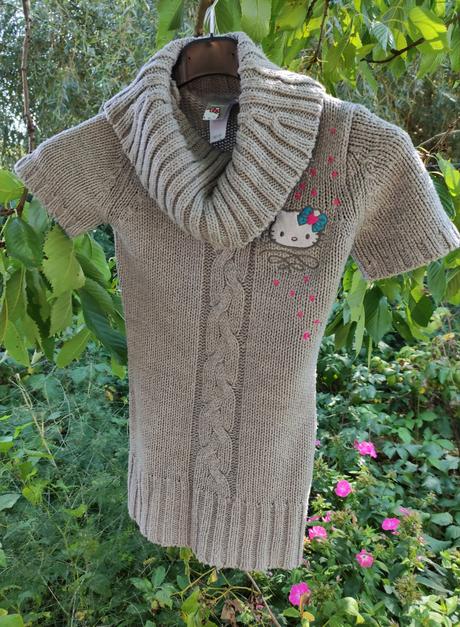 Pletené šaty, c&a,128