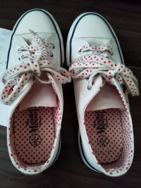 Plátěné tenisky minnie,vel.32, disney,32