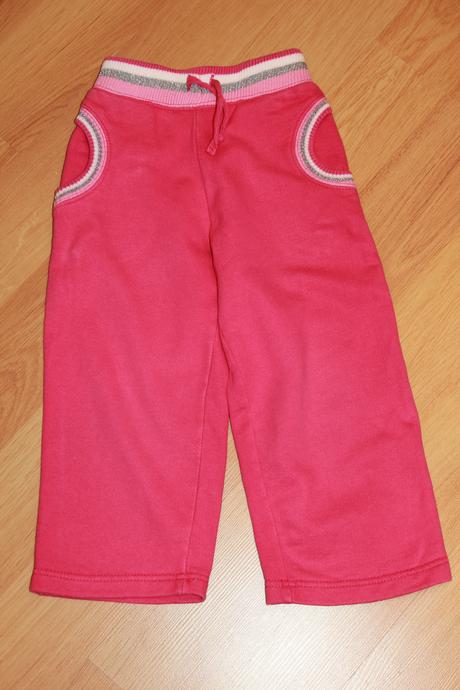 Tepláky okay - malinové, vel. 98, okay,98