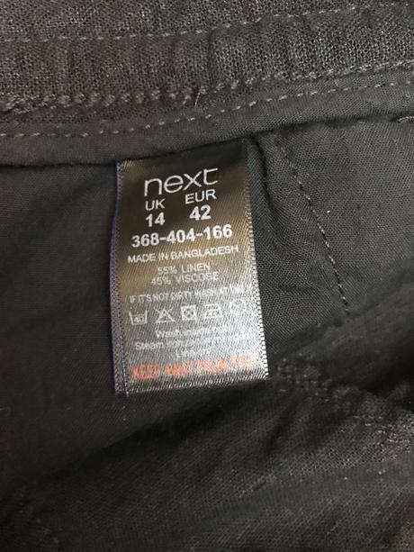 Lněné kraťasy, next,42