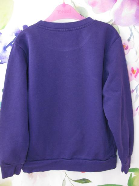 Krásná fialová bavlněná mikina, george,122