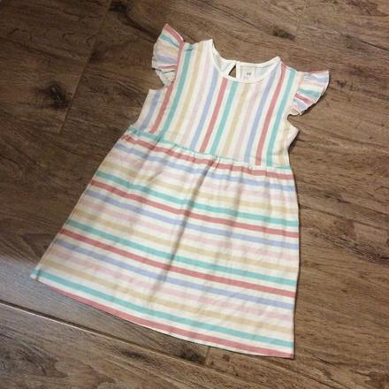 Bavlněné šaty s proužky h&m, h&m,104