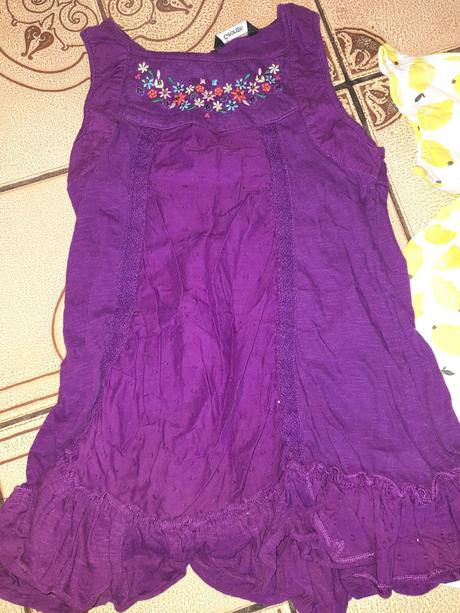 Dívčí šaty mix vel. 92 - 98 některé až 104, george,92