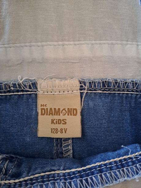 Šaty džínové vel. 128, 128