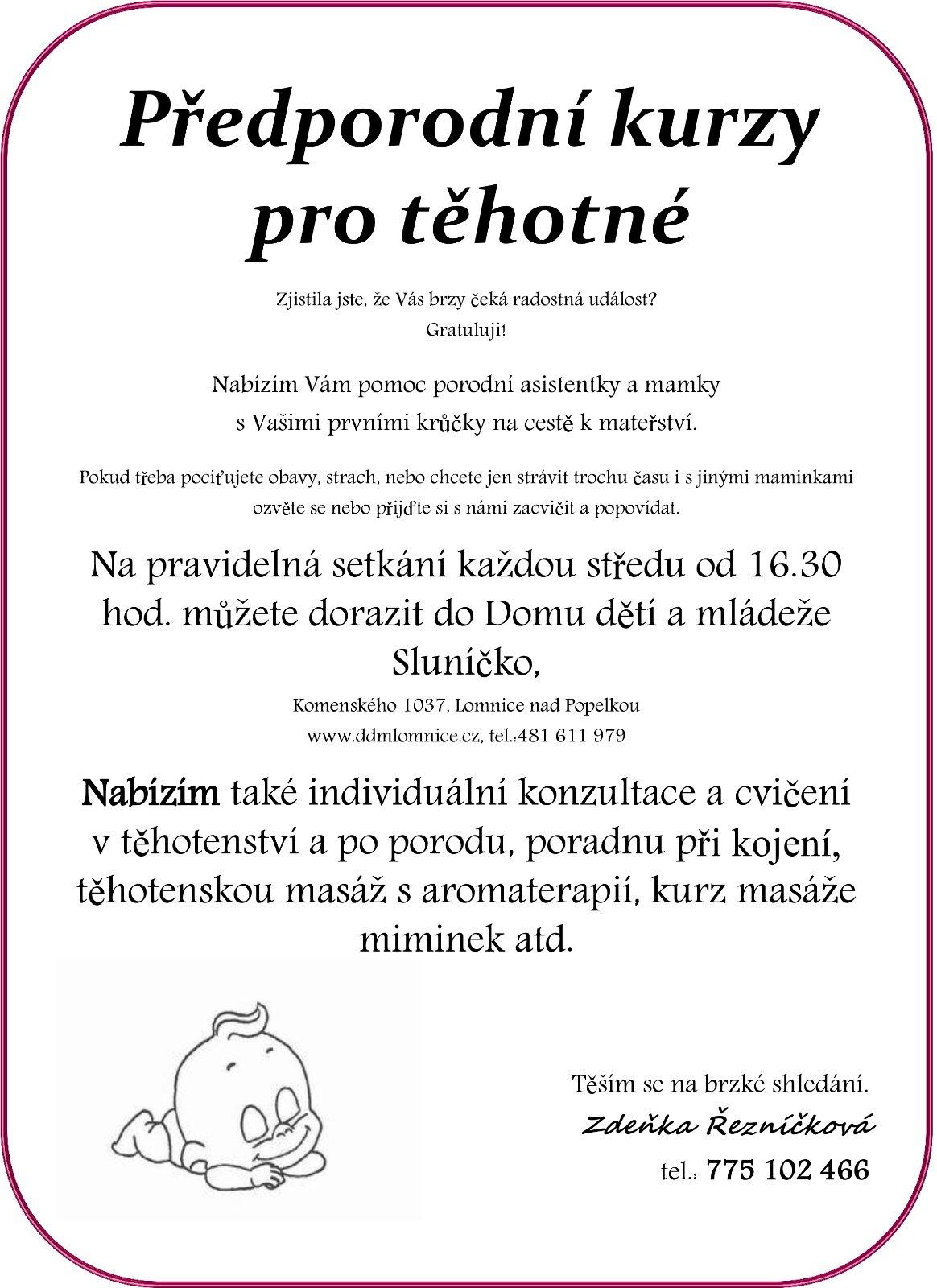 Porodní asistentka Zdeňka Řezníčková, Dis.