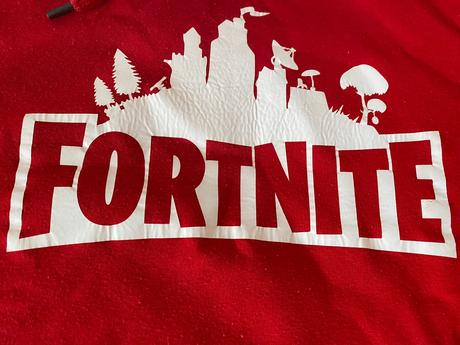 Pánská mikina cape fortnite červená vel. s, s