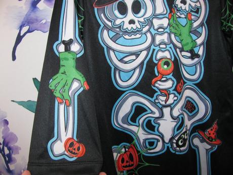 Karneval-overal halloween zombie, kostlivec apod., 